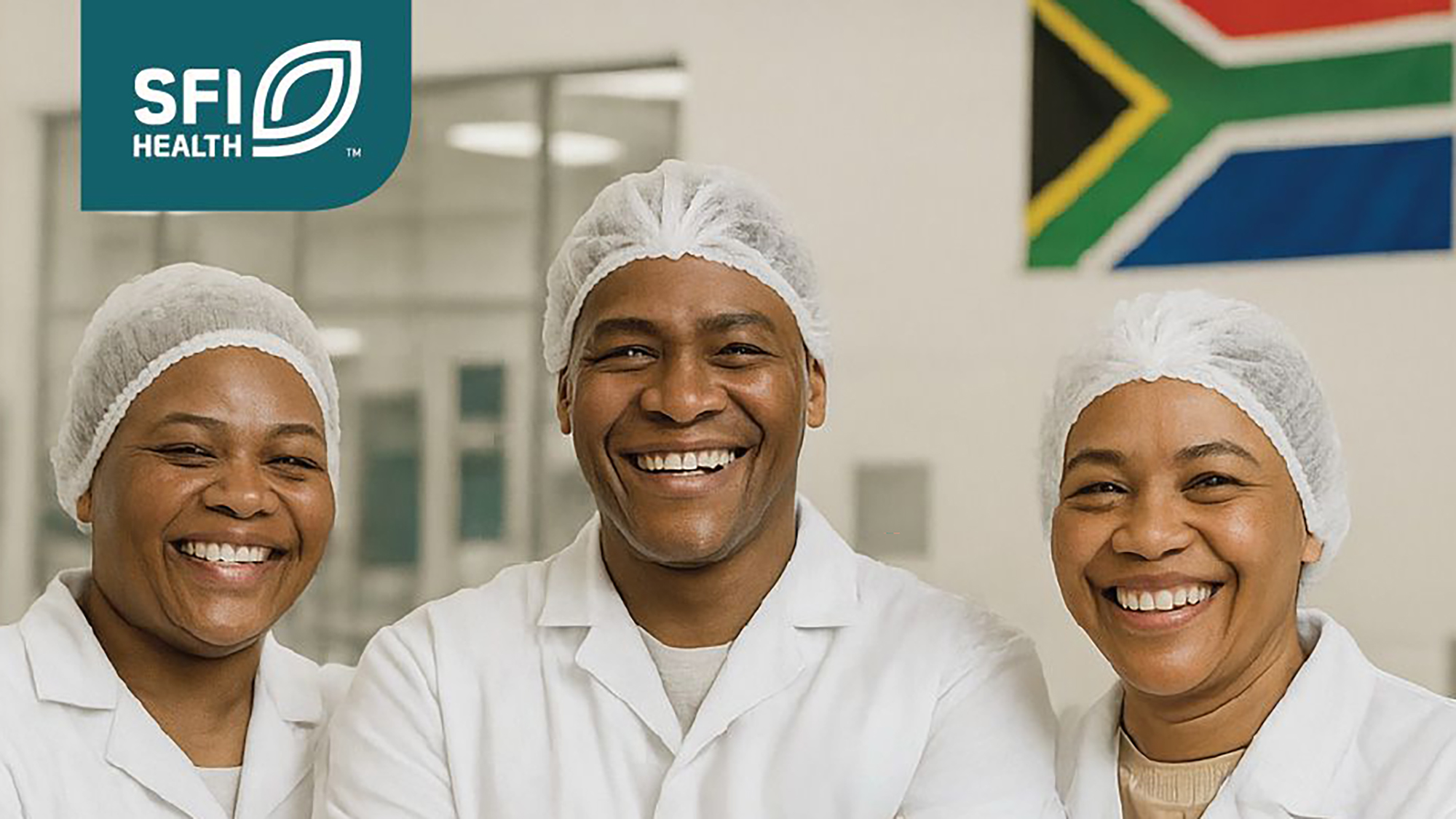 SFI Health branded products packed locally in South Africa